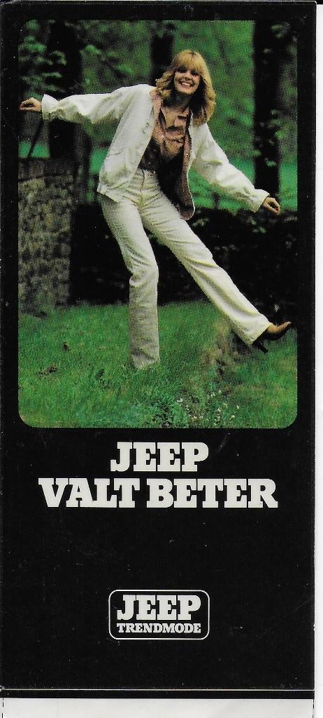 So138 sticker jeep trendmode, Verzamelen, Ophalen of Verzenden, Zo goed als nieuw, Overige typen