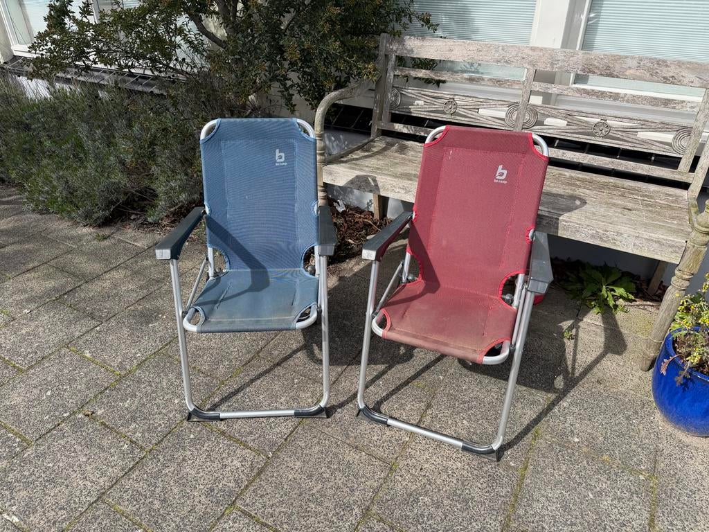 Twee kinderstoeltjes van Bo-Camp (klapstoel), Ophalen, Gebruikt, Campingstoel