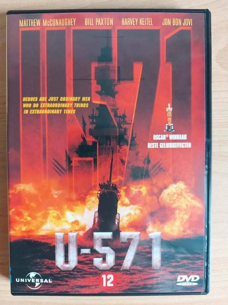U 571 - Bill Paxton oorlogsfilm, Alle leeftijden, Ophalen of Verzenden, Zo goed als nieuw