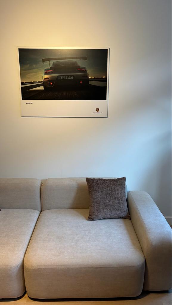 Porsche 911 GT2 RS Aluminium Reclame Object Showroom, Ophalen, Zo goed als nieuw, Auto's
