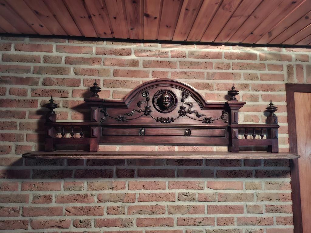 Antieke houten plateau te koop., Antiek en Kunst, Ophalen