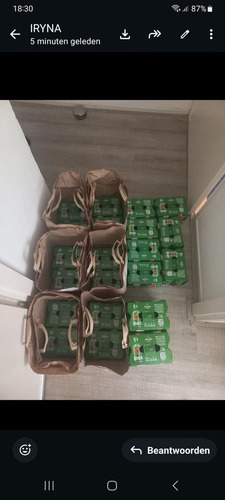 Heineken 21 x 6-pack, Diversen, Levensmiddelen, Ophalen