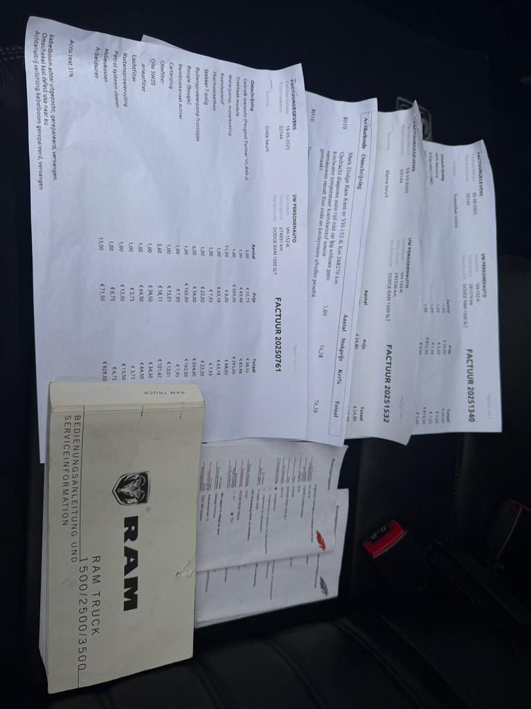 Dodge Ram 1500 3.6 V6 Quad Cab 6'4 - PANORAMA - STUUR / STOE, Auto's, Automaat, Achterwielaandrijving, Gebruikt, Zwart