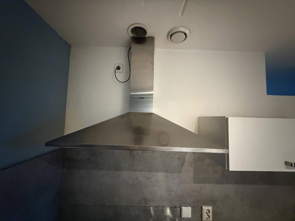 Complete keuken te koop (2016) – incl. apparatuur, Ophalen, Gebruikt, Wit, Enkelwandige keuken