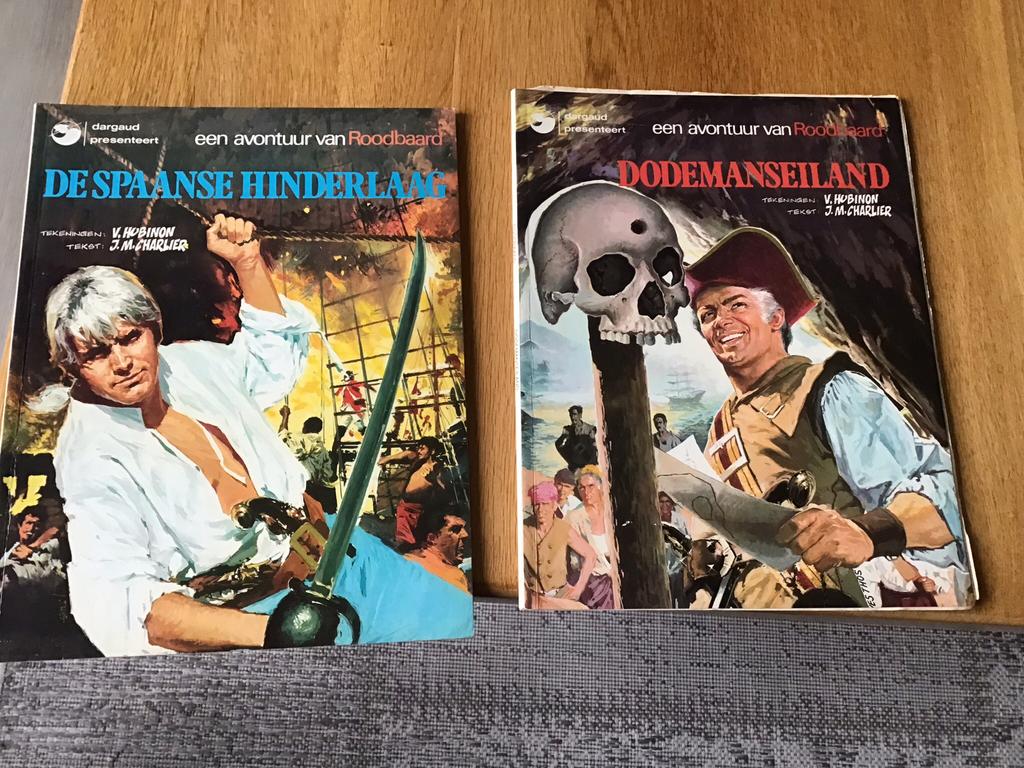 Avonturen van Roodbaart, 2 stuks Dargaud serie, Ophalen of Verzenden, Zo goed als nieuw