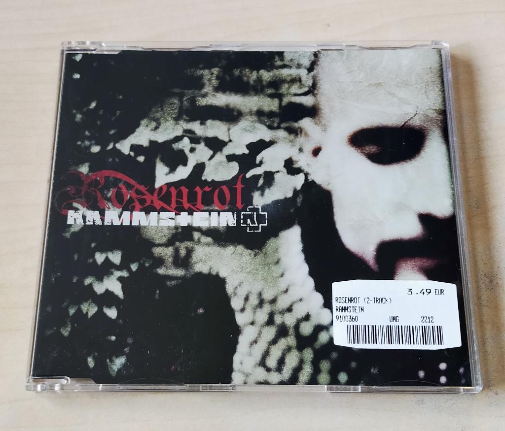 Rammstein - Rosenrot CD Single 2005 2trk, Ophalen of Verzenden, Zo goed als nieuw, Rock en Metal