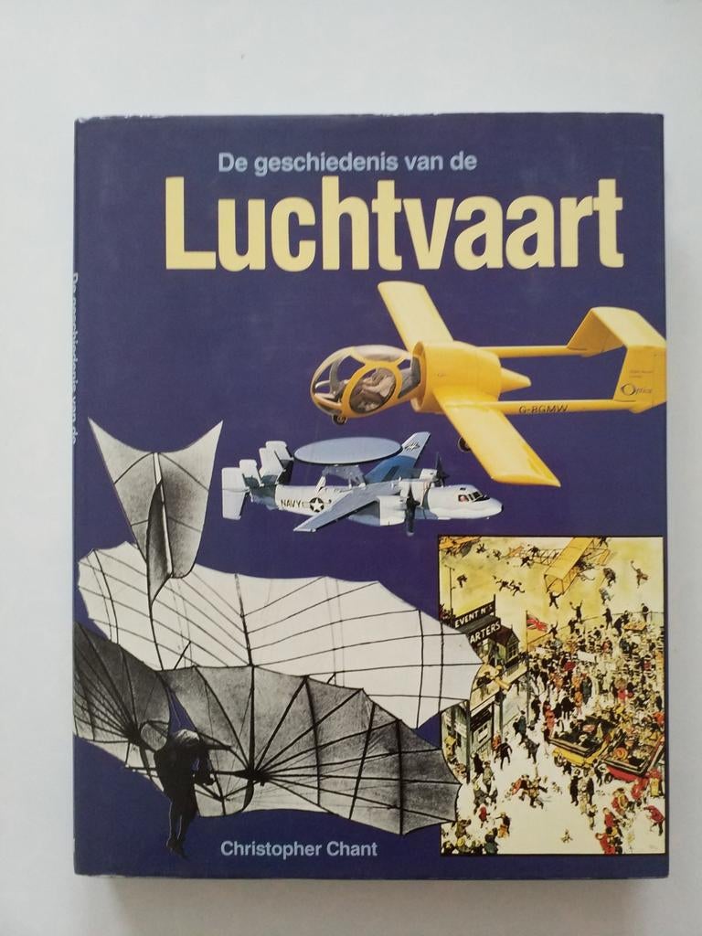 De Geschiedenis Van De Luchtvaart, Verzamelen, Luchtvaart en Vliegtuigspotten, Ophalen of Verzenden, Zo goed als nieuw, Boek of Tijdschrift