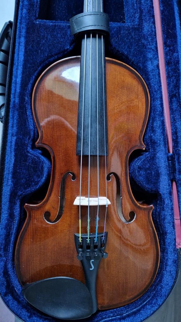 Viool Stentor SR1500 Student II 1/2, Muziek en Instrumenten, Strijkinstrumenten | Violen en Altviolen, Ophalen, 1/2-viool, Viool