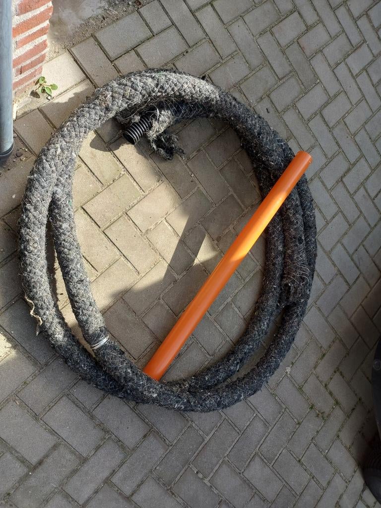 80mm drainage 6 meter, Afvoer, Pvc, 6 meter of meer, Nieuw