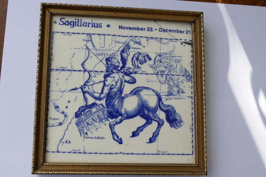 tegel sagittarius (boogschutter), Ophalen of Verzenden