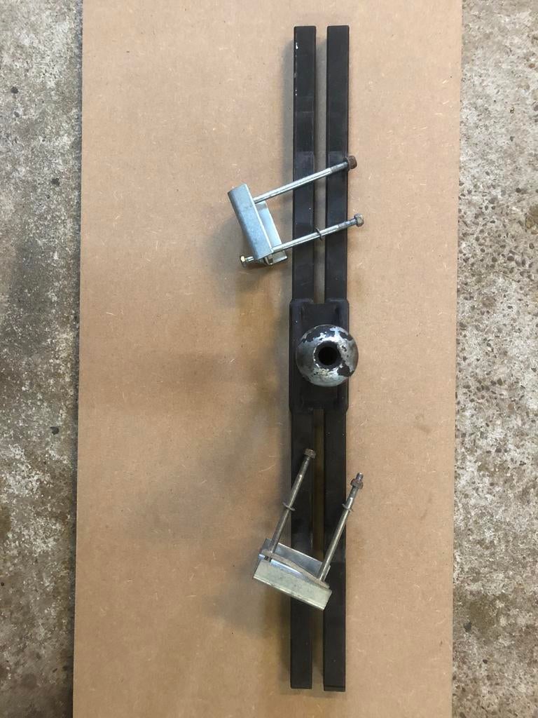 Disselsteun voor fietsendrager op caravan of vouwwagen, Auto diversen, Fietsendragers, Ophalen of Verzenden, Gebruikt