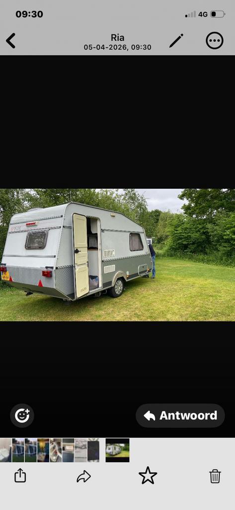 Kip de Luxe Caravan met Voortent, Luifel en Mover, Caravans en Kamperen, Rondzit, Kip, 750 - 1000 kg, Particulier