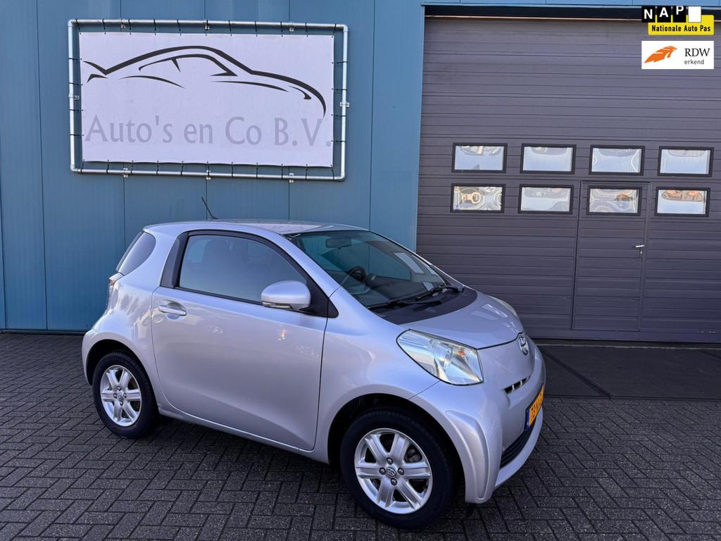 Toyota IQ 1.0 VVTi Comfort Airco 15"Lm velgen Stuurbekr NL A, Gebruikt, 4 stoelen, Origineel Nederlands, Bedrijf