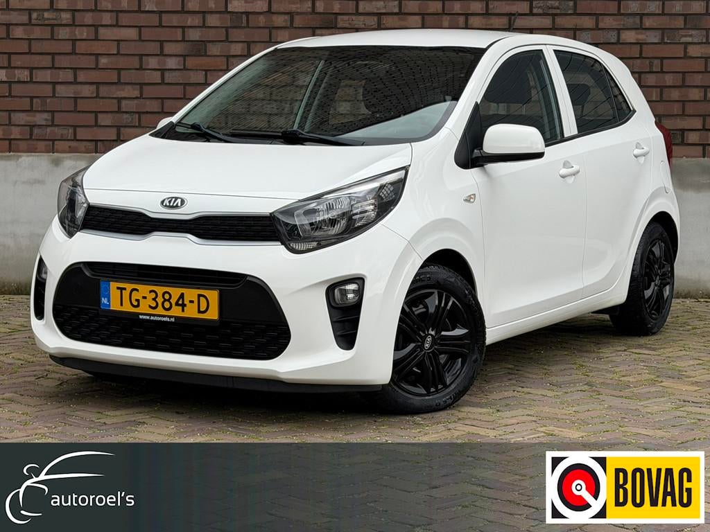 Kia Picanto 1.0 CVVT EconomyPlusLine / Airco / C.V. met Afst, Voorwielaandrijving, Start-stop-systeem, Stof, Gebruikt
