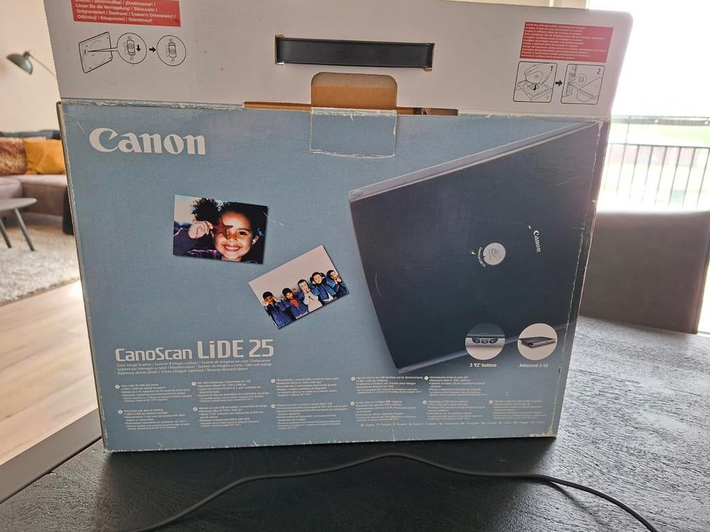 Canon CanoScan LiDE 25 Flatbedscanner, Canon, Ophalen of Verzenden, Flatbedscanner, MacOS