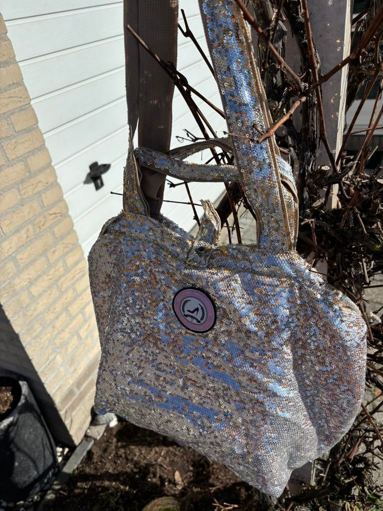 All time favourites tas pailletten, Ophalen of Verzenden, Zo goed als nieuw, Handtas