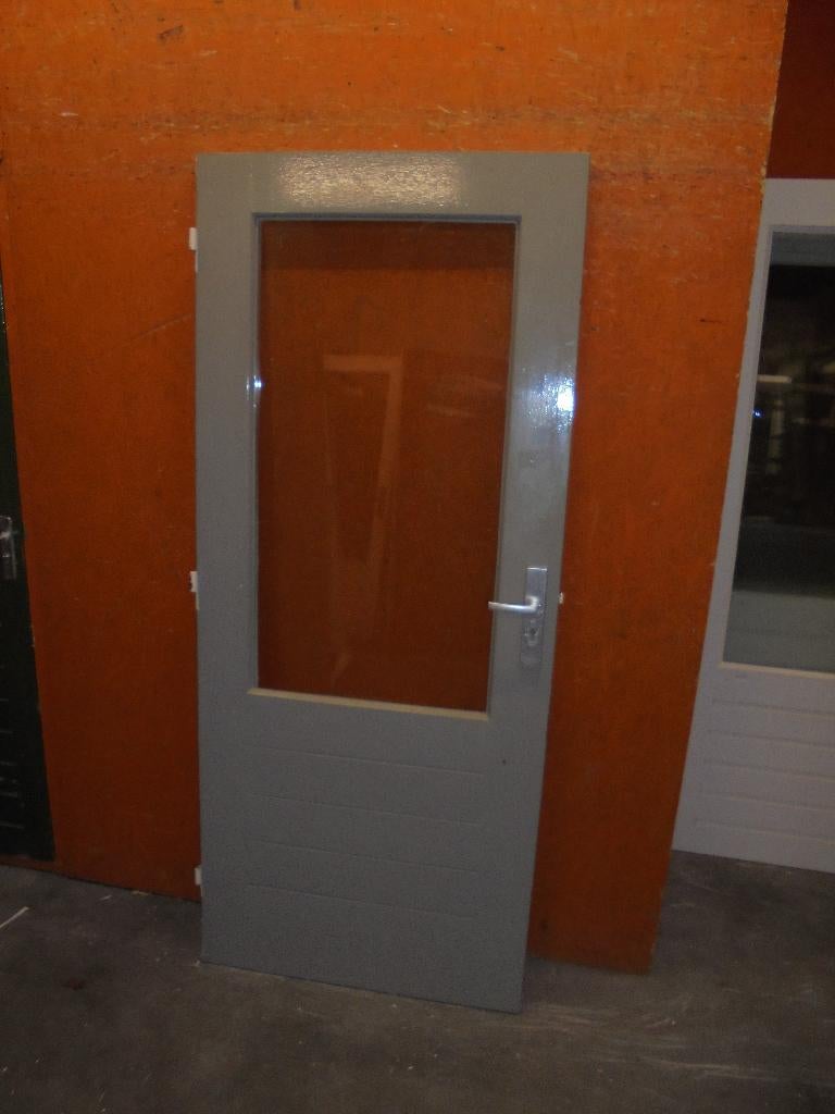 Diverse buitendeuren / schuurdeuren, ca. 83 x 201,5, Ophalen, 80 tot 100 cm, 200 tot 215 cm, Glas