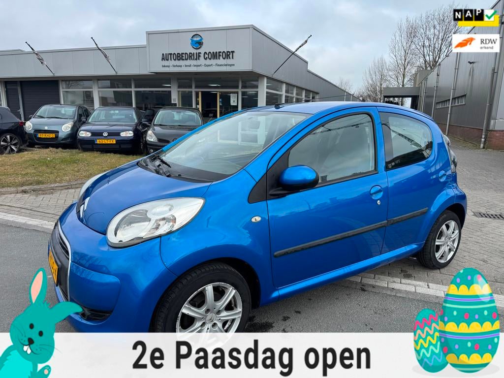 Citroen C1 1.0-12V Ambiance, Voorwielaandrijving, Stof, Gebruikt, C1