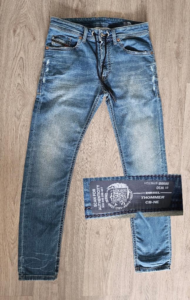 - NIEUWE- Diesel THOMMER CB-NE Jogg Jeans W30 #D3400, DIESEL, Diesel, Blauw, Nieuw