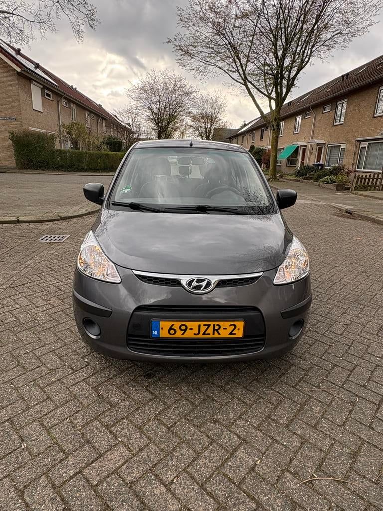 Hyundai i10 1.1 I 5DR 2009 Grijs, Voorwielaandrijving, Stof, 31 €/maand, 4 cilinders