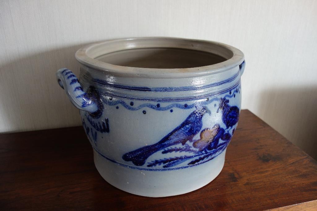 Voorraadkeuken	uin pot keramiek Westerwald, Antiek en Kunst, Antiek | Keramiek en Aardewerk, Ophalen