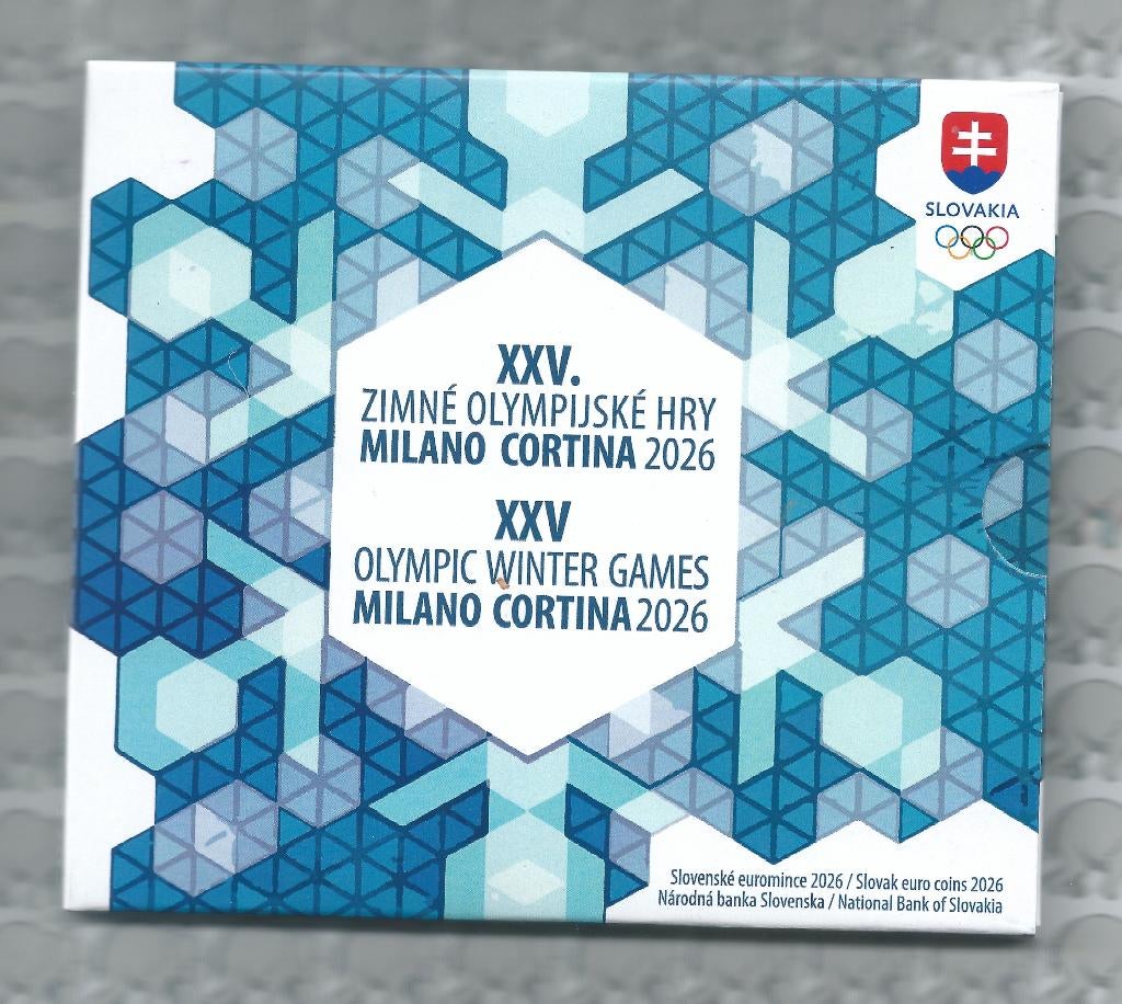 Slowakije BU setje 2026, Postzegels en Munten, Munten | Europa | Euromunten, Setje, Overige waardes, Slowakije, Ophalen of Verzenden