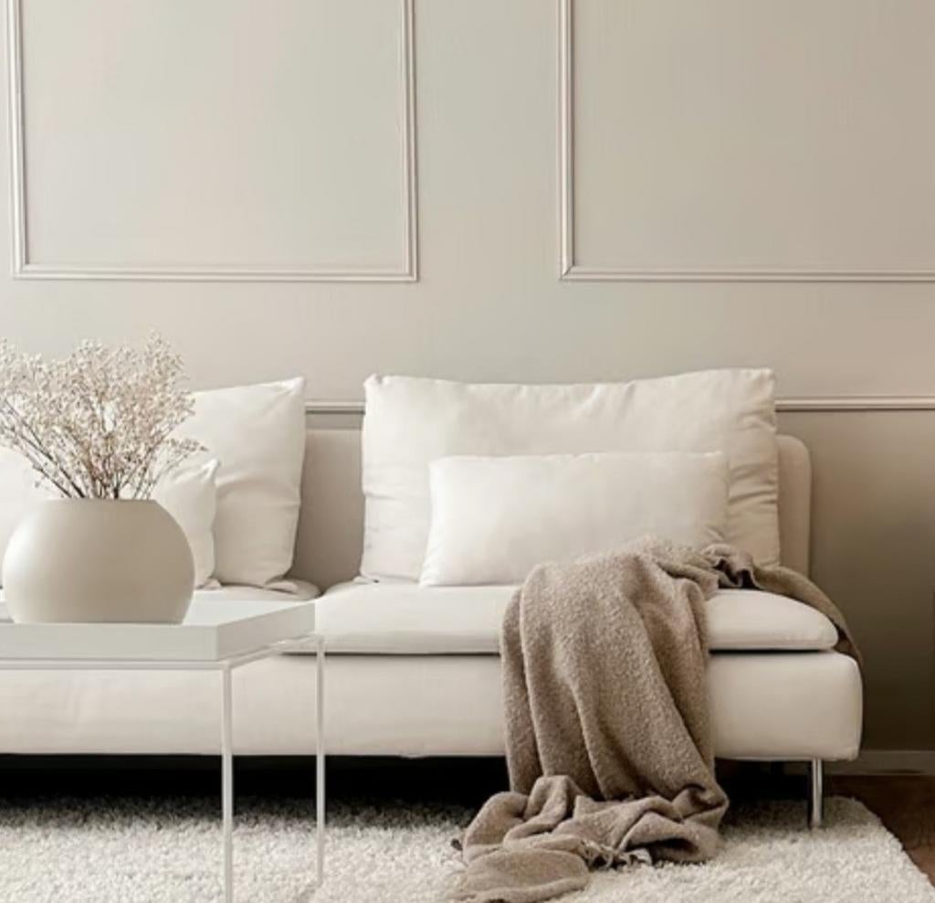 IKEA Söderhamn 2-zitsbank - Beige, Huis en Inrichting, Stoffering | Behang, Ophalen of Verzenden, Minder dan 10 m², Beige