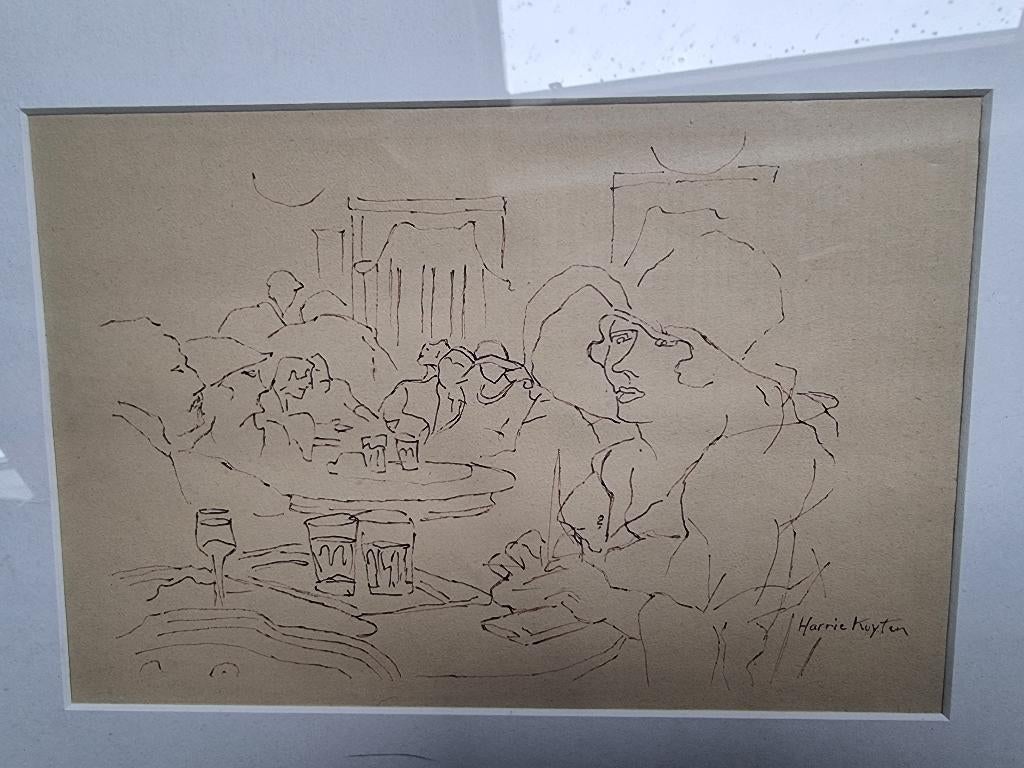 Harryie Kuyten  Origineel werk  Pentekening, Ophalen