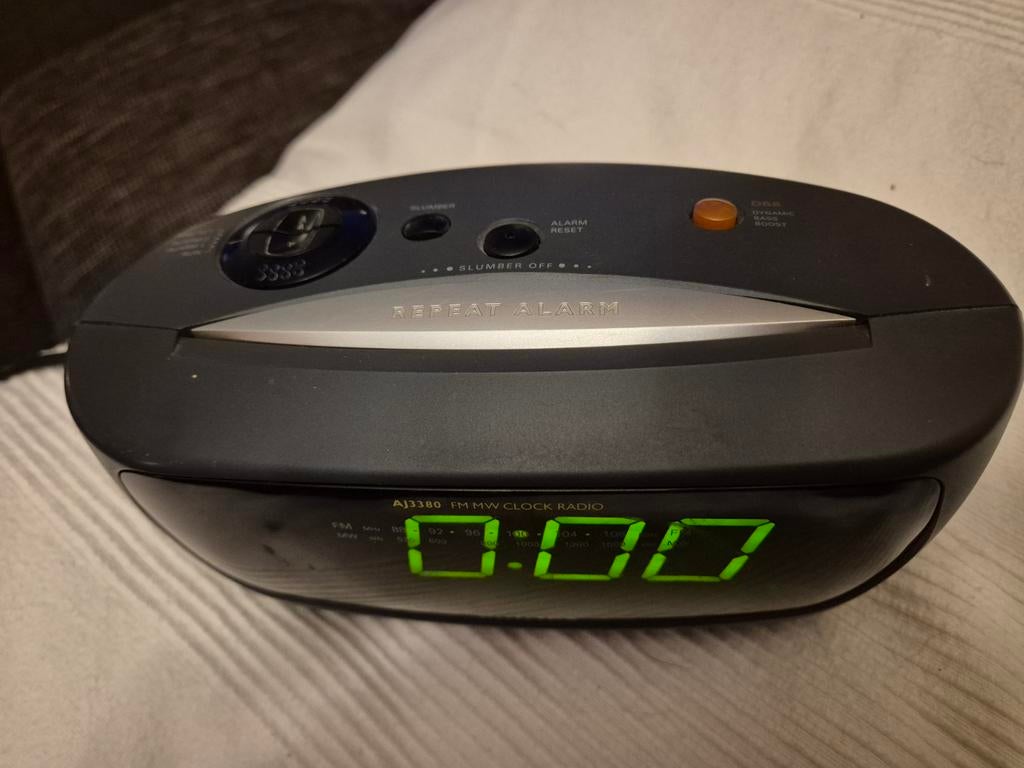 Philips wekkerradio AJ3380, Ophalen of Verzenden