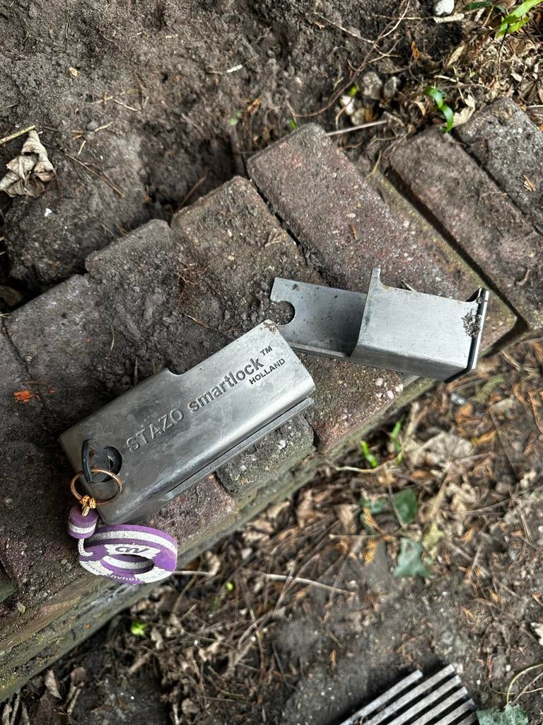 Stazo Smartlock buitenboordmotorslot, Watersport en Boten, Accessoires en Onderhoud, Ophalen of Verzenden, Gebruikt, Overige typen