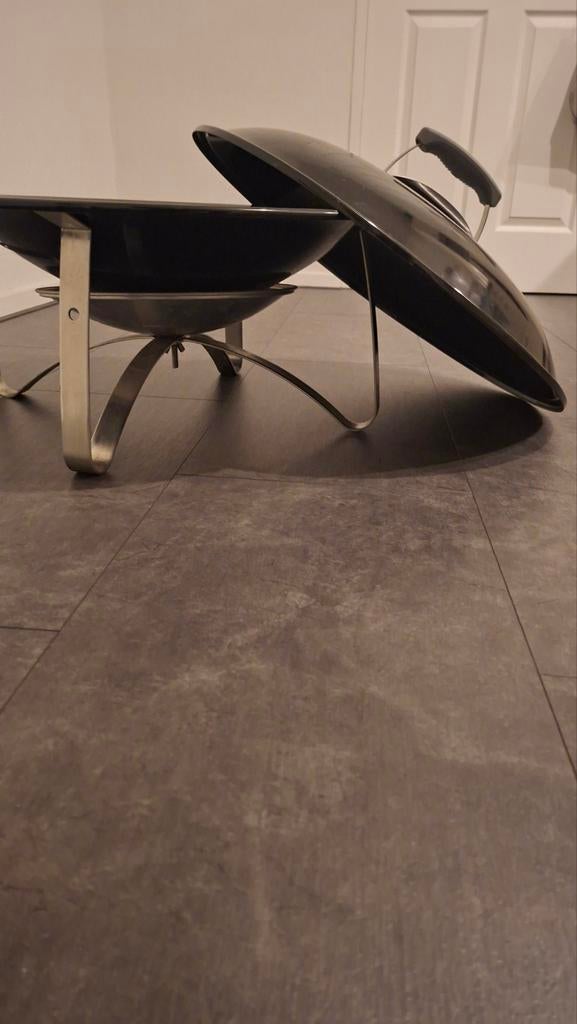 Weber vuurschaal, Ophalen