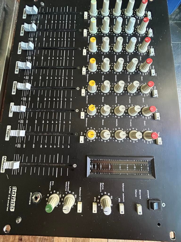 Dateq LPM 7.2 Stereo mixer, Ophalen of Verzenden, Gebruikt, Dj-set, Overige merken