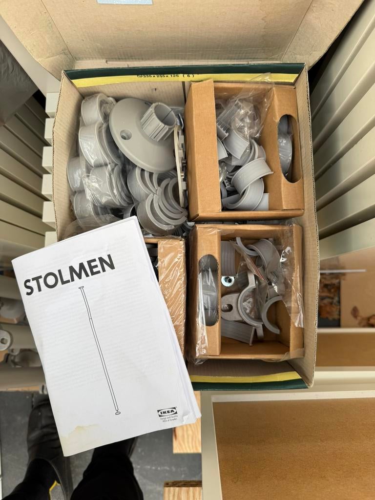 Ikea garderobe opbergsysteem, Ophalen, Gebruikt