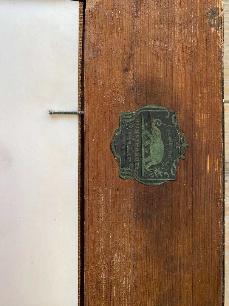 Mooie oude fotolijst, Ophalen, Gebruikt, Minder dan 50 cm, 50 tot 75 cm