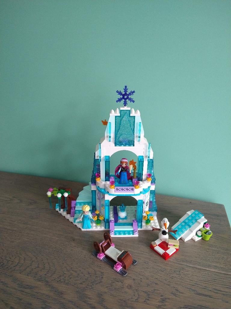 Lego Disney Frozen 41062 Elsa Anna's Fonkelende ijskasteel, Lego, Ophalen of Verzenden, Zo goed als nieuw, Disney