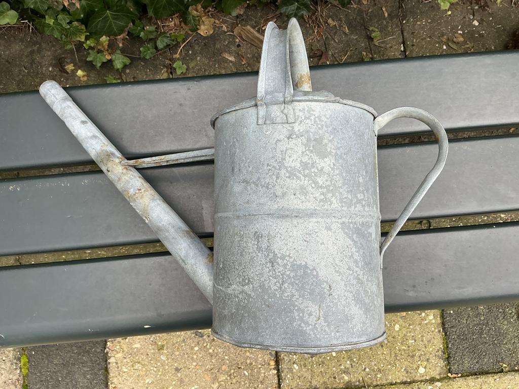 Zinken Gieter 8 liter ideaal voor decoratie, Ophalen of Verzenden