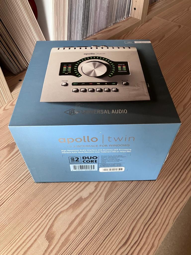 Universal Audio interface - Apollo Twin USB 3 voor Windows, Audio, Tv en Foto, Professionele Audio-, Tv- en Video-apparatuur, Ophalen of Verzenden