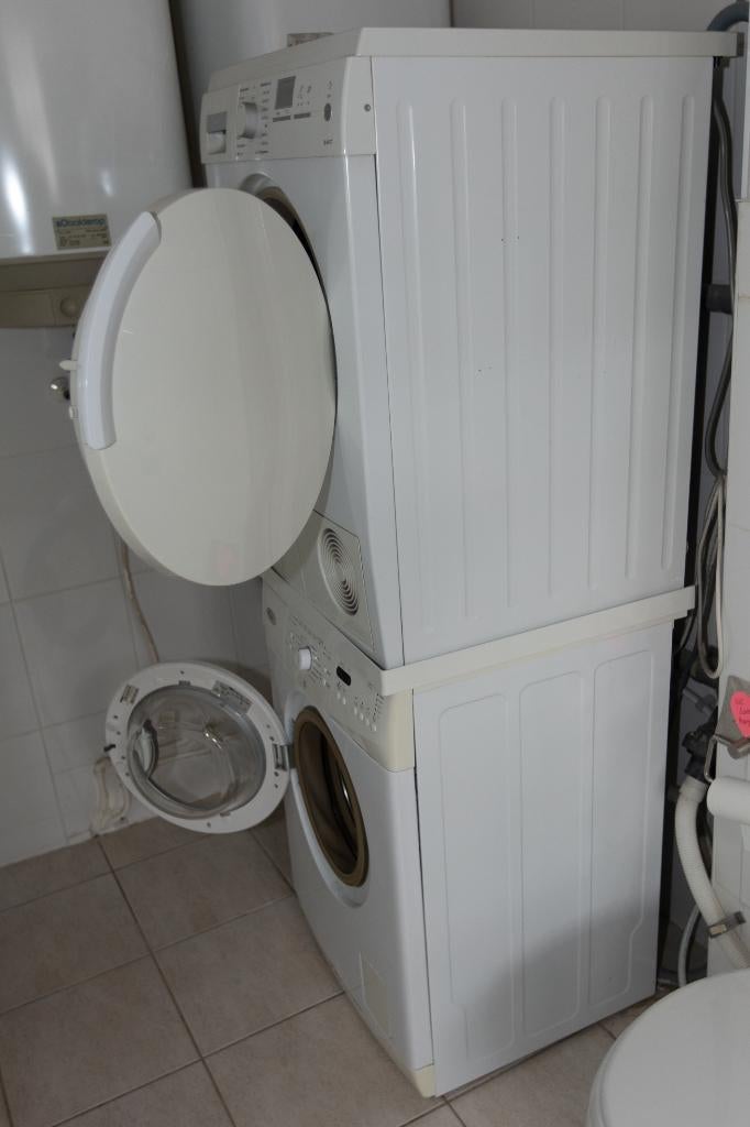 (nr.458a) Whirlpool wasmachine Montana 1400 6th sence, Ophalen, Gebruikt, Voorlader, 85 tot 90 cm