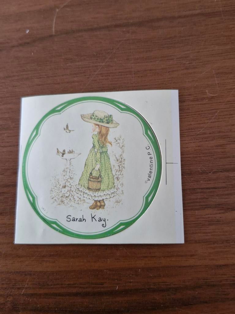 Nr 6801 Sarah Kay sticker, Verzamelen, Stickers, Ophalen of Verzenden