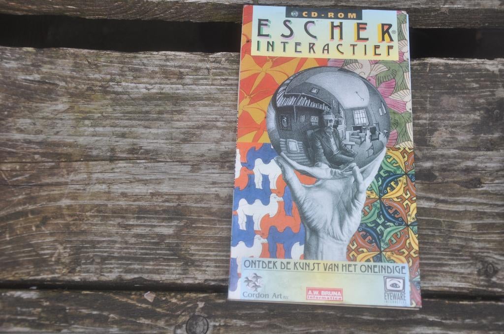 CD rom van ESCHER, Overige genres, 1 speler, Eén computer, Ophalen of Verzenden