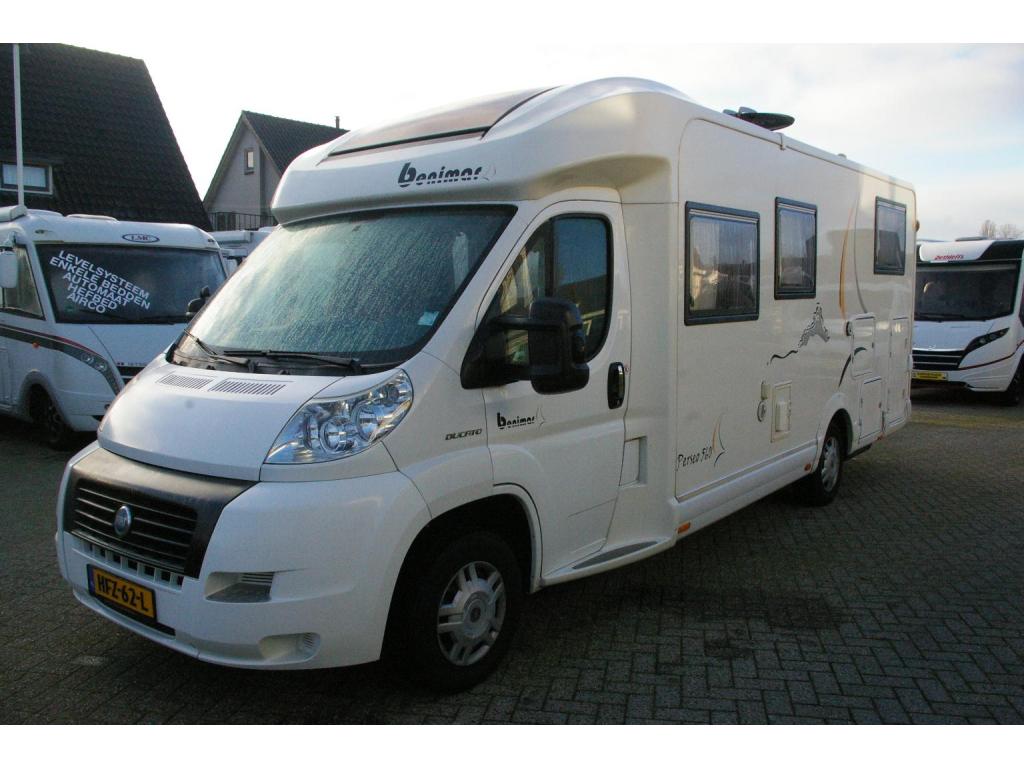 Benimar Perseo 560 Enkele bedden, XXL Garage, Caravans en Kamperen, Ringverwarming, Bedrijf, Tot en met 3, Achteruitrijcamera