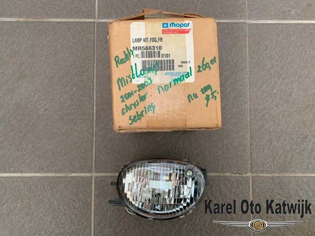 Mistlamp rechts Chrysler Sebring 2001-2003, Auto-onderdelen, -, -, Nieuw, Ophalen of Verzenden