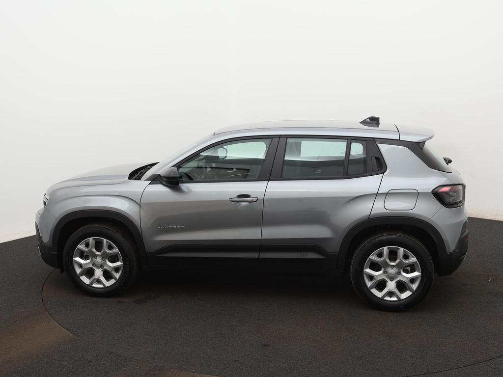 Jeep Avenger Altitude 54 kWh | Apple carplay / Android auto, Stof, Zwart, 156 pk, 393 km