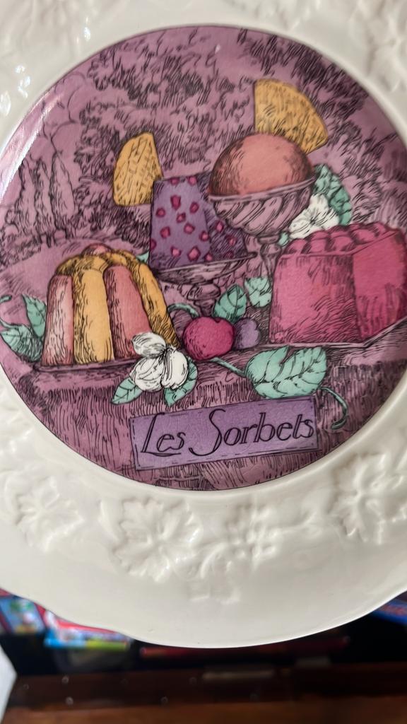 Gien dessertborden, Ophalen, Overige stijlen, Bord(en)