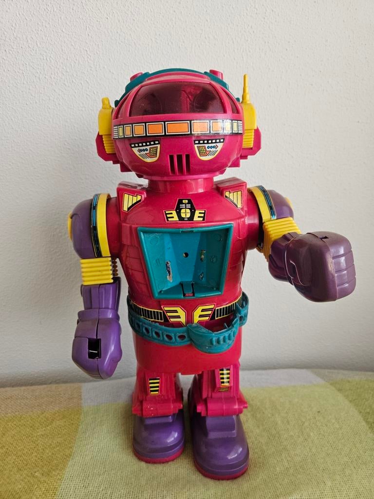 Vintage Space Warrior Walking Robot Jaren '80, Ophalen of Verzenden, Gebruikt