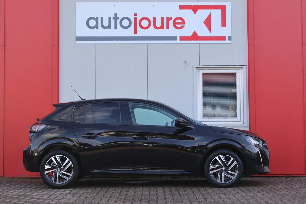 Peugeot 208 1.5 BlueHDi Blue Lease Allure | Virtual Cockpit, Auto's, Peugeot, Voorwielaandrijving, Gebruikt, Leder en Stof, Zwart
