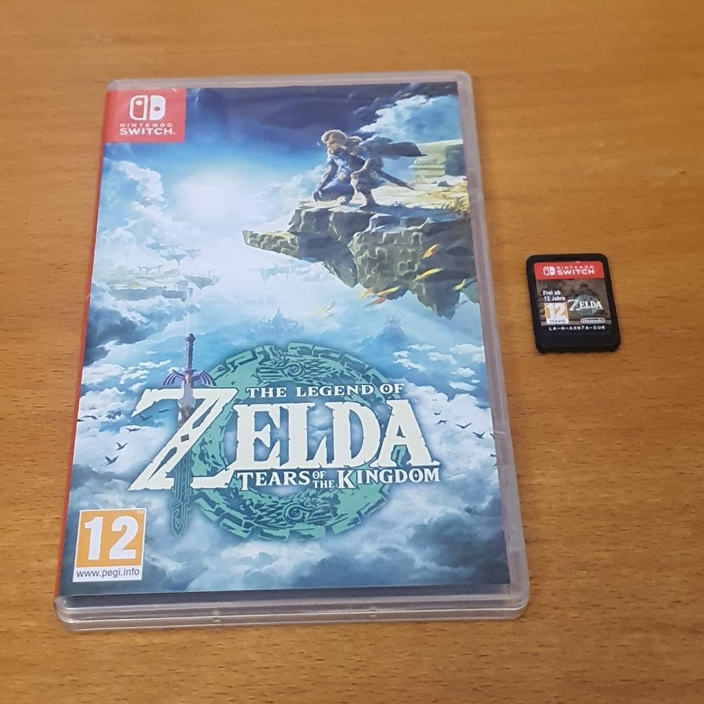 SWITCH | The Legend of Zelda Tears of the Kingdom, Spelcomputers en Games, Games | Nintendo Switch, Avontuur en Actie, Gebruikt