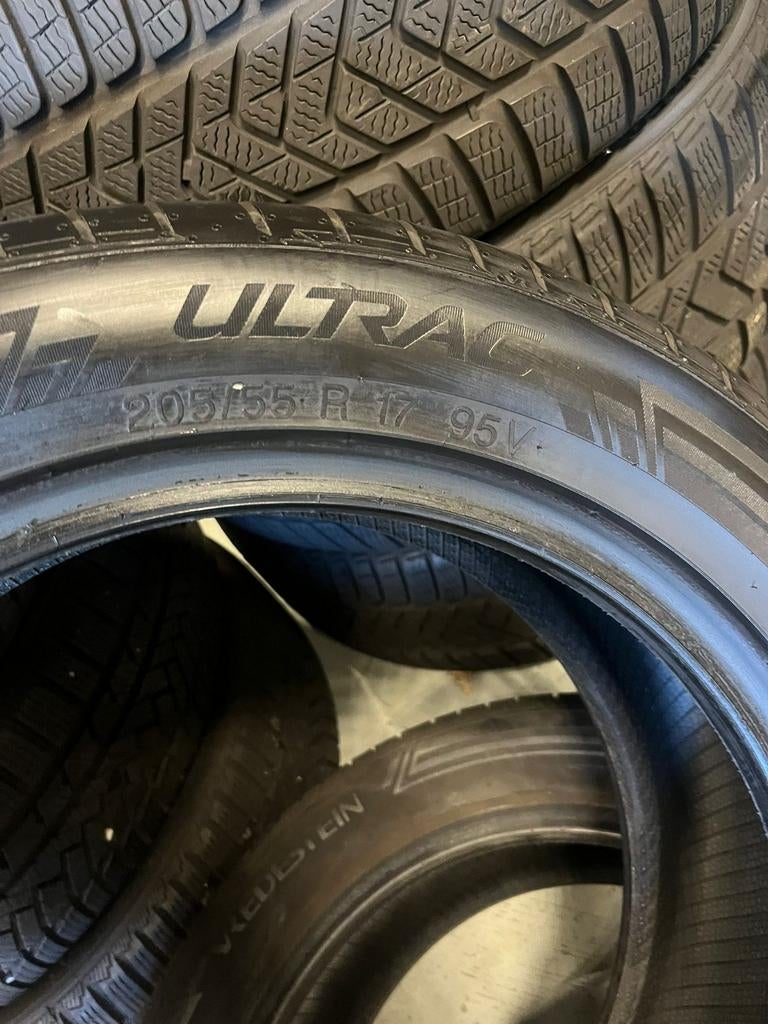 2x 205/55R17 Vredestein Zomerbanden, Ophalen, Gebruikt, 17 inch, 205 mm