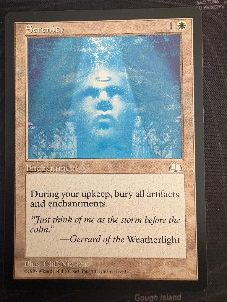 Magic: Serenity - Weatherlight, Ophalen of Verzenden, Zo goed als nieuw, Losse kaart