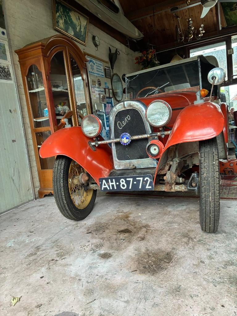 Klassieke Aero 10 uit 1933, Auto's, Overige merken, Achterwielaandrijving, Cabriolet, 499 cc